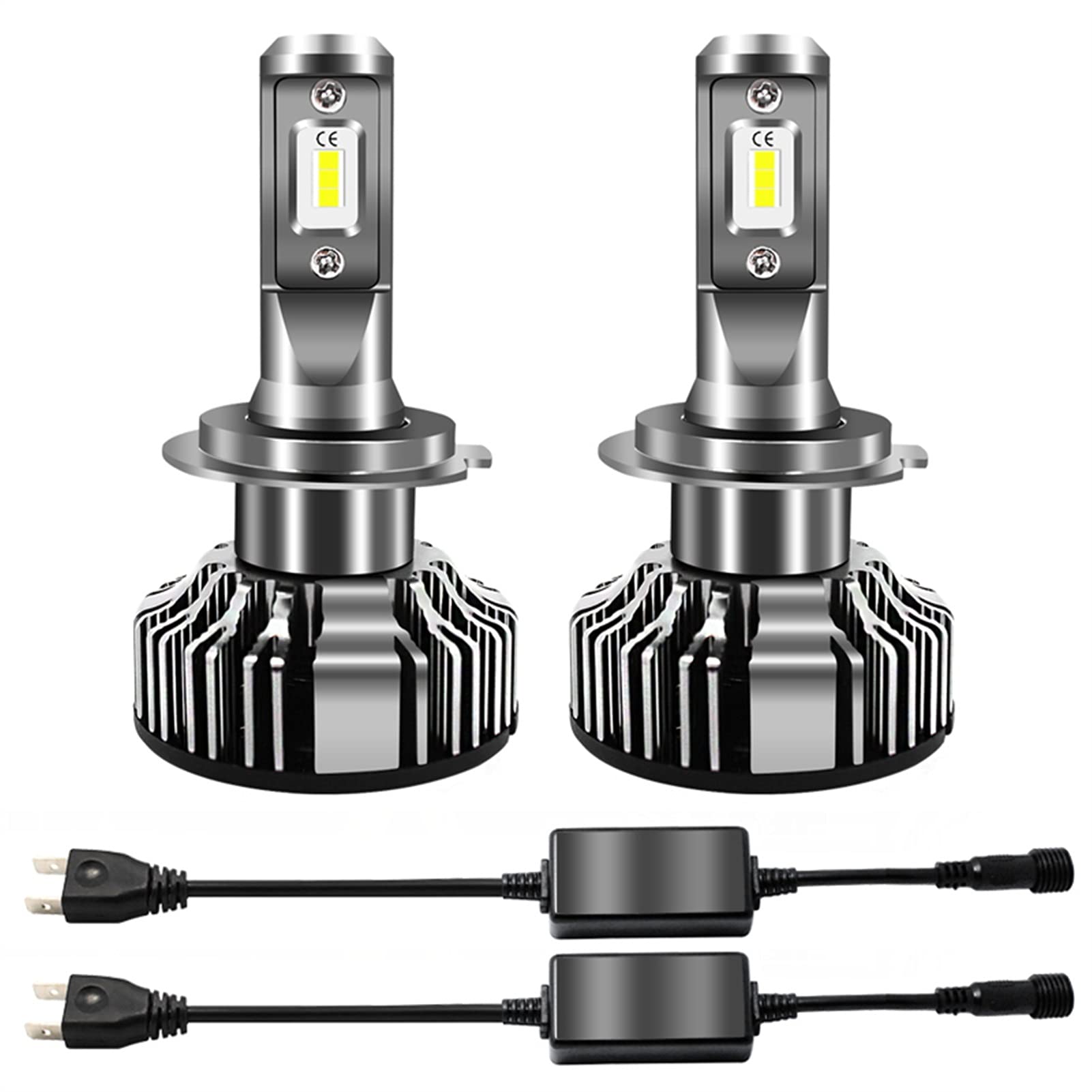 RH-HPC Headlights LED Car Headlight Bulb Conversion Kit Automobile Lamp Car-styling 006 9005 H11 H7 H4 HB3 HB4 6500K 60W (Socket Type : 9005/HB3)