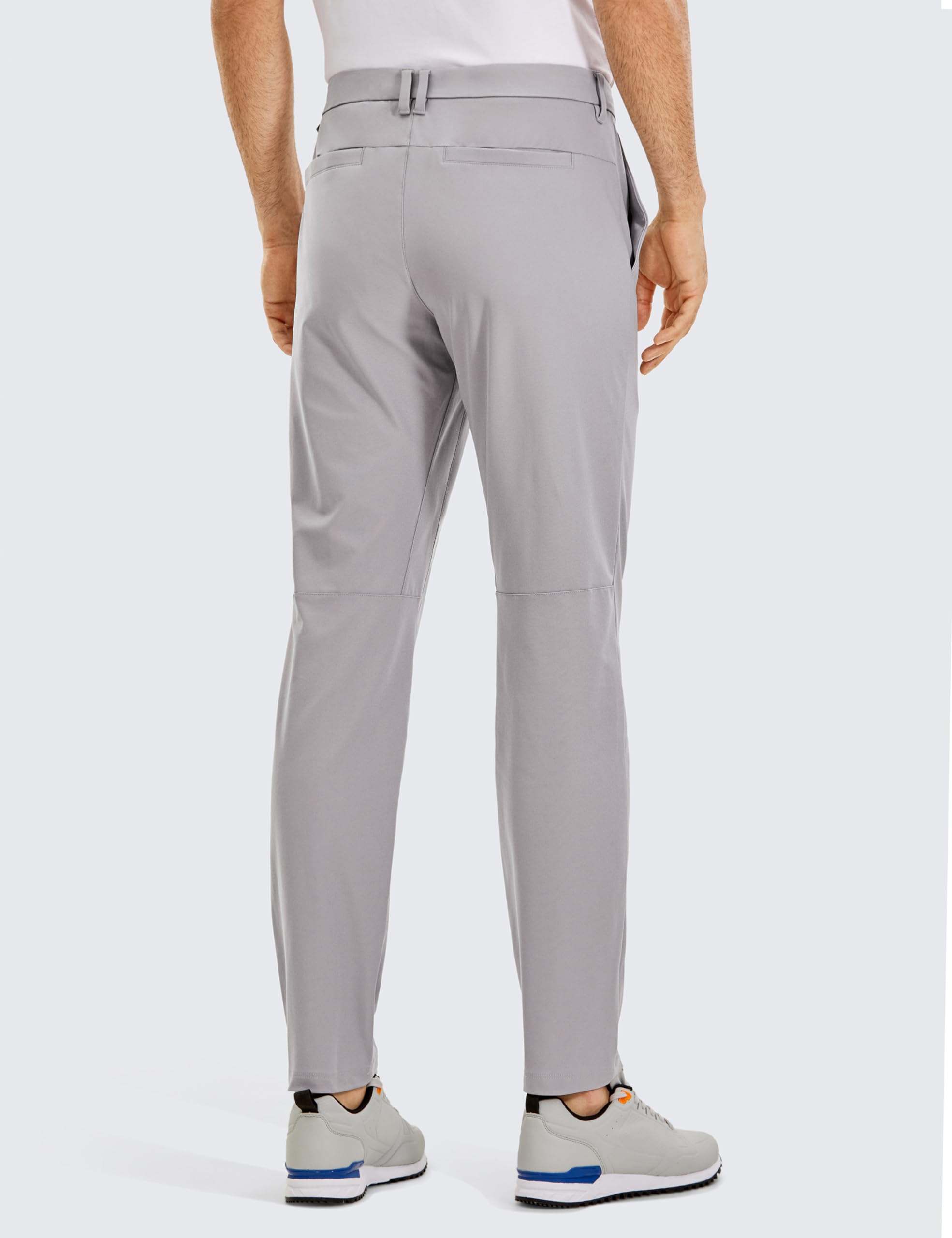 CRZ YOGA Hombre Pantalones de Golf Cómodos Todo el Día Secado Rápido Ligeros Informales de Trabajo con Bolsillos - 76/81/86cm