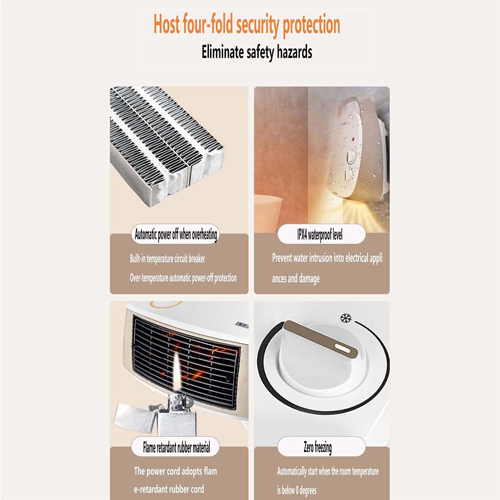 TJH Secador de Gran Capacidad de 600 l, Ropa y Zapatos de Secado rápido para el hogar de 2000 w Que albergan prevención de Seguridad cuádruple