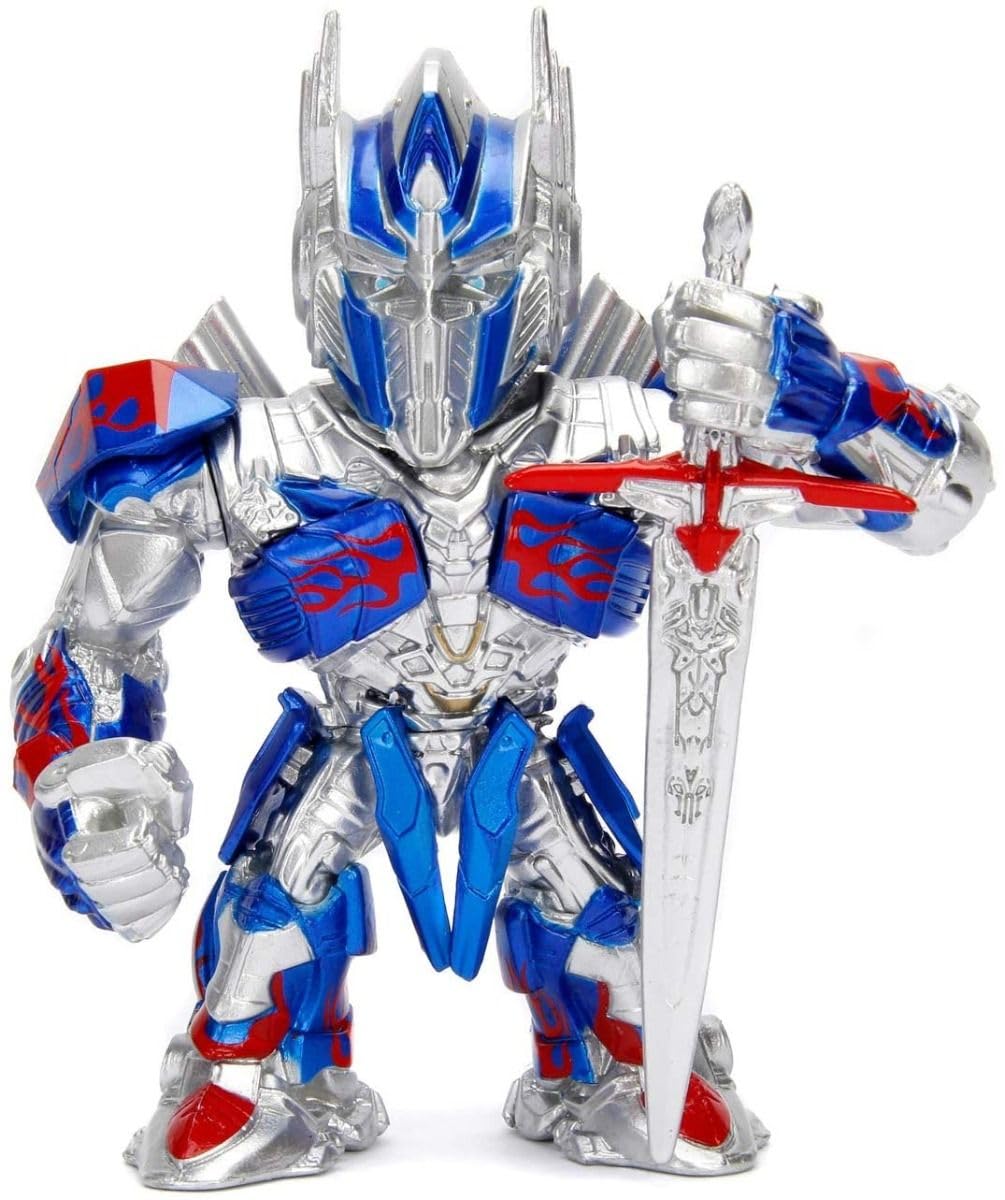 Jada Toys - TRANSFORMERS 4" OPTIMUS PRIME, Blue, 253111002, 1 size