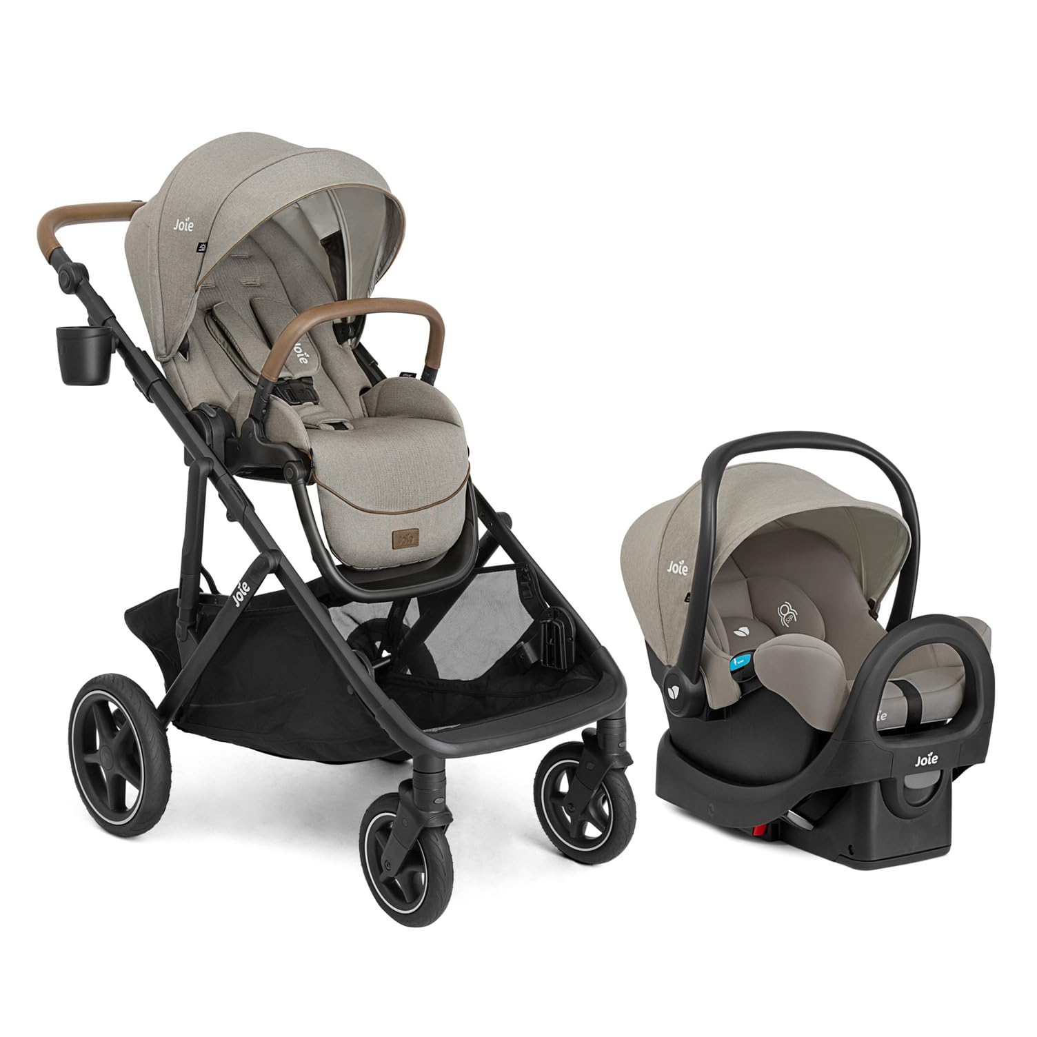 Chive and Rue - All-in-One Convertible Single-to-Double Modular Stroller with 20+ Customizable Modes & All-Terrain Wheels, and Lightweight Infant Car
