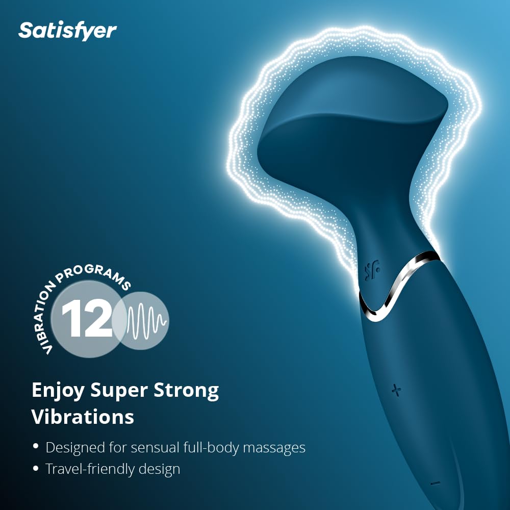 Amazon.com: Satisfyer Mini Wand-er Vibrator Sex Toy | Adult Toys for Women  | Wand Vibrator in Travel Size | Vibrating Sexual Pleasure Device |  Stimulation Vibrators