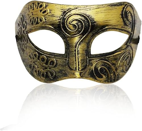 Máscara de mascarada para hombre, veneciana, vintage, retro, para carnaval, cosplay, Mardi Gras, fiesta de máscaras, Halloween