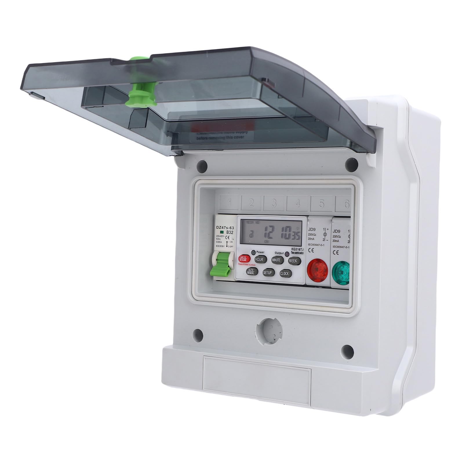 IP65 Wasserdicht 32A Timer Box Outdoor Digital Steuerung