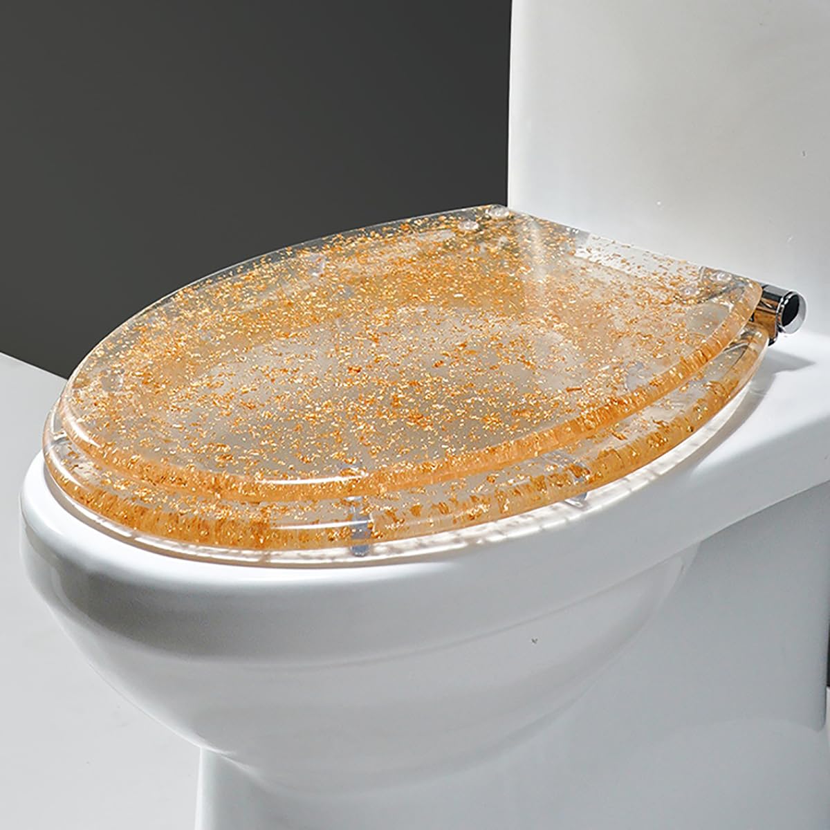 Siège de toilette ergonomique résolvant les bruits de fermeture