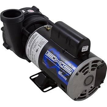なう9 Amazon.com: Waterway EX 2 48-Frame 2HP Dual-Speed Spa Pump