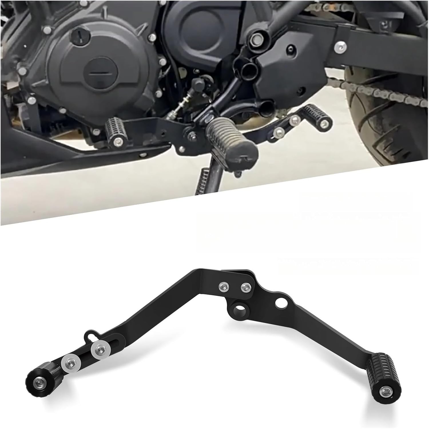 オートバイギアチェンジレバーシフターペダル自動車オートバイパーツ6R