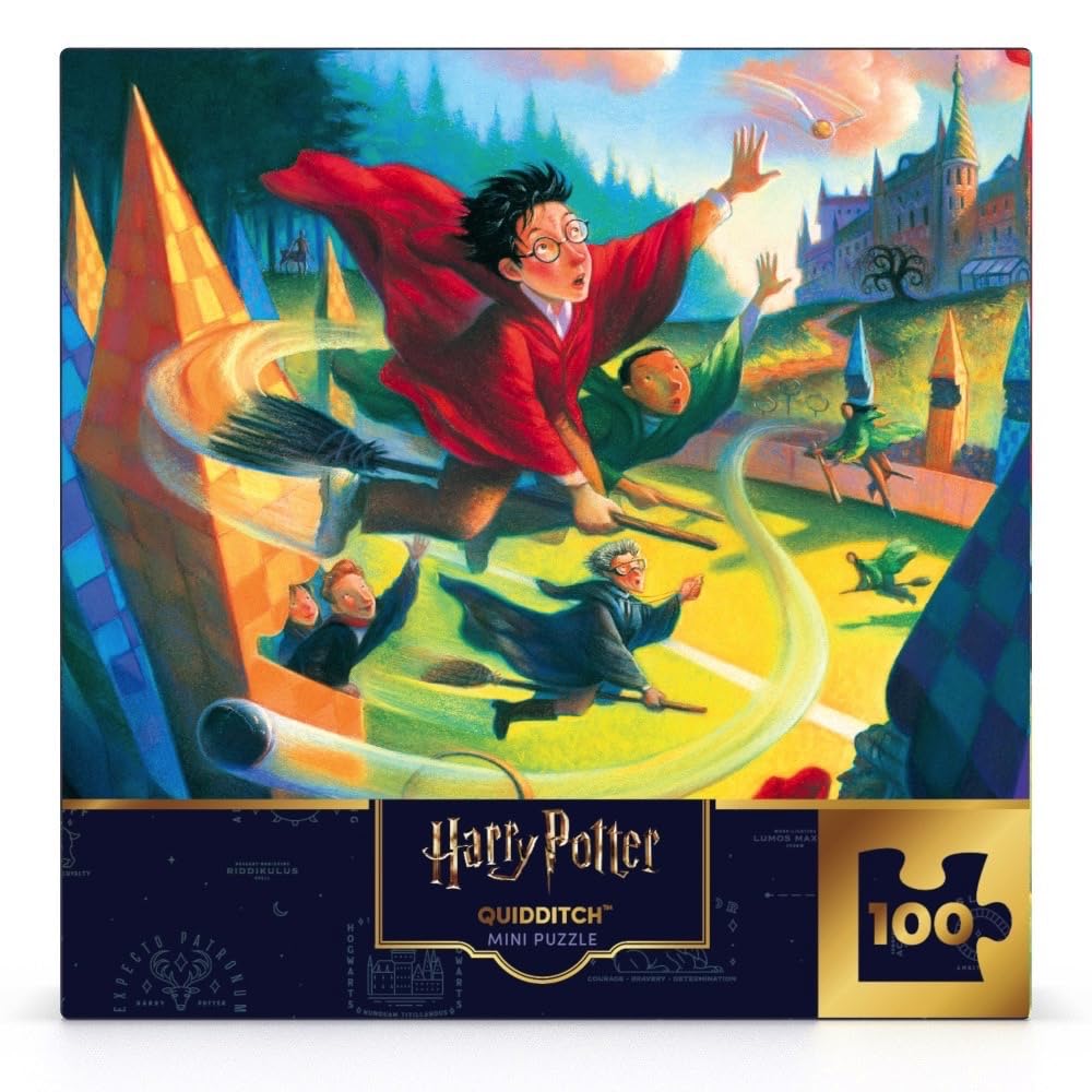 New York Puzzle Company ハリーポッター 100ピース Amazon.com: New York Puzzle Company - Harry Potter Quidditch Mini
