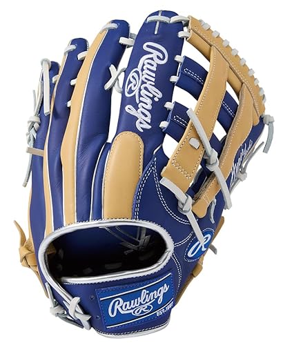 ローリングス(Rawlings) 野球用 グラブ グローブ ソフトボール用 男子専用 HYPER TECH COLORS for MEN GS5FHTCY719 オールラウンド用 インディゴ/キャメル 12.75インチ ※左投げ用