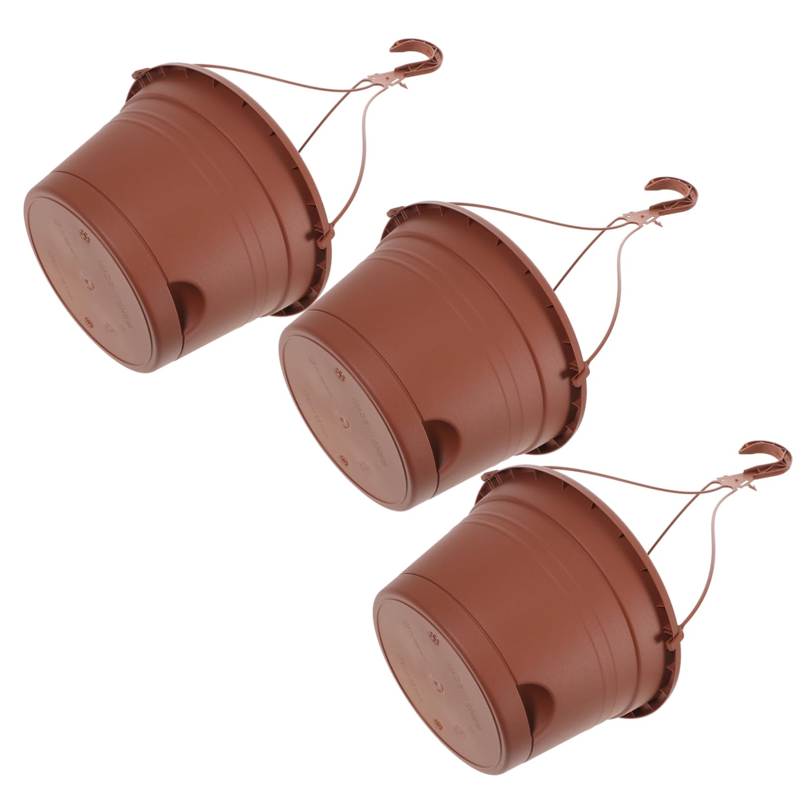 Panier décoratif suspendu HEMOTON triple avec chaîne robuste
