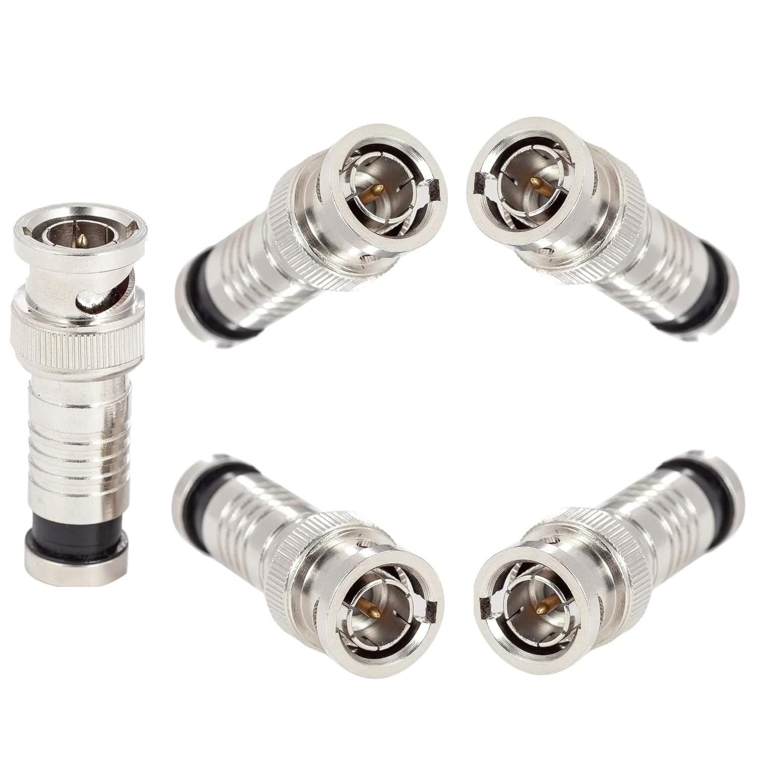 Cavo TOSLINK Adattatori BNC Maschio Twist-on Per Cavi Coassiali RG59