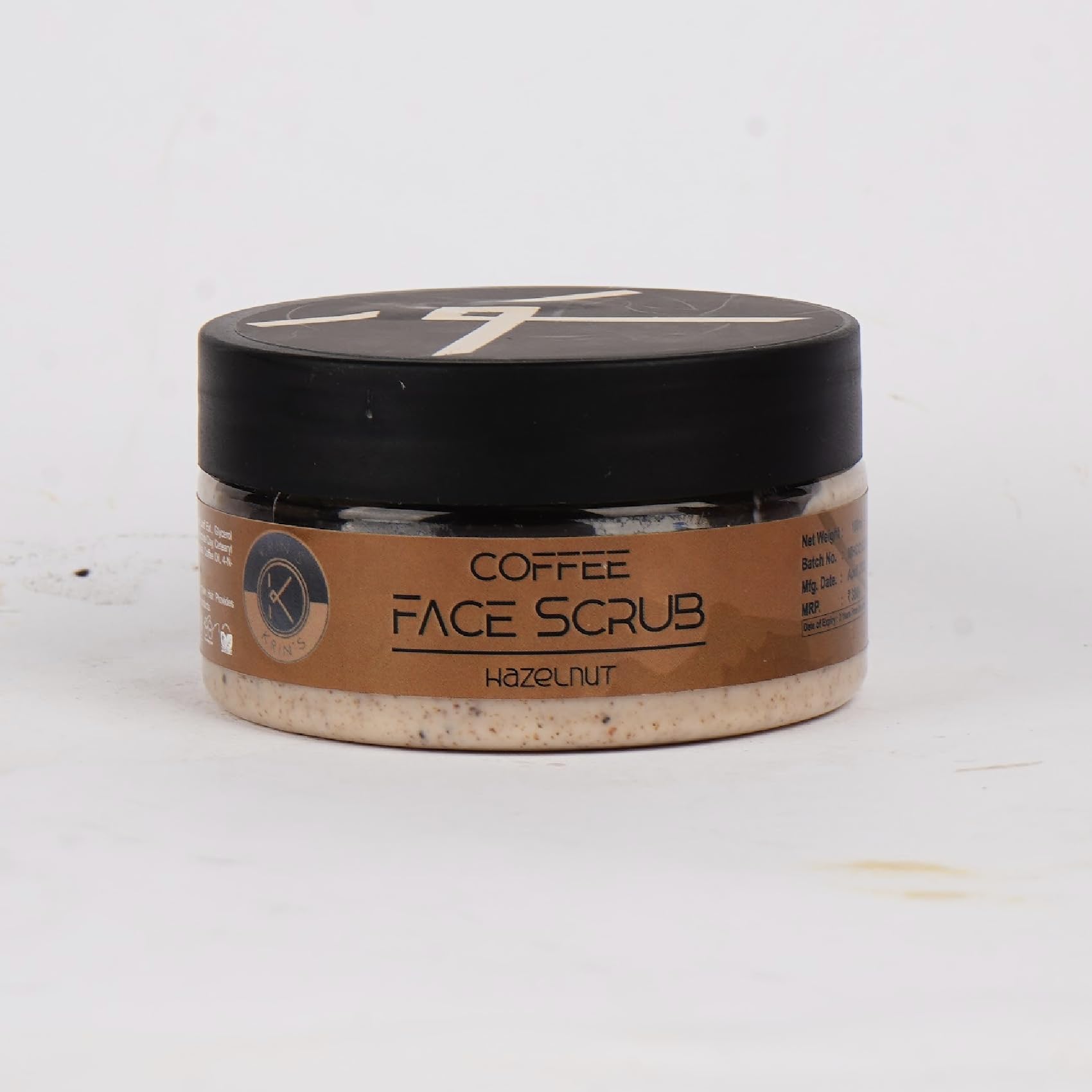 Krin's Coffee Face Scrub | Hazelnut - 100ml
