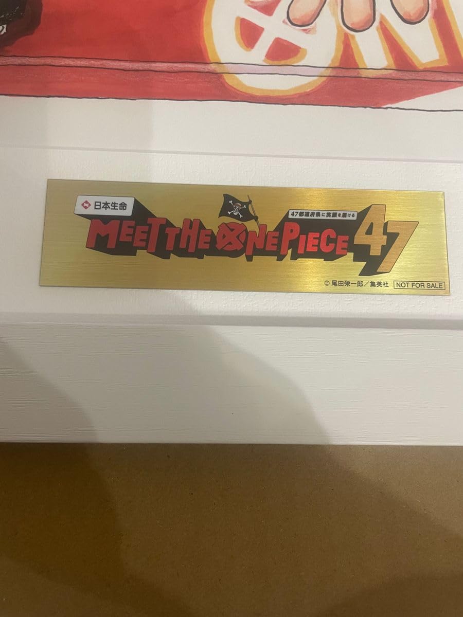 日本生命ワンピース額装高精細複製原画