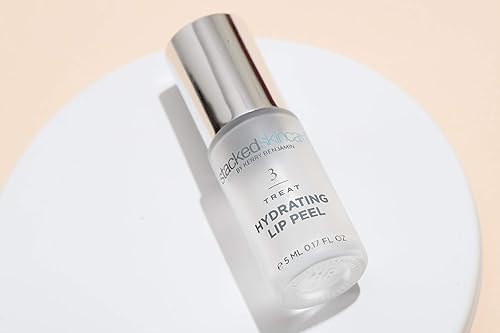 Miniatura 3 de Exfoliante de labios hidratante, sin enjuague, exfoliante labial e hidratante para labios secos y agrietados, tratamiento labial vegano con AHA y