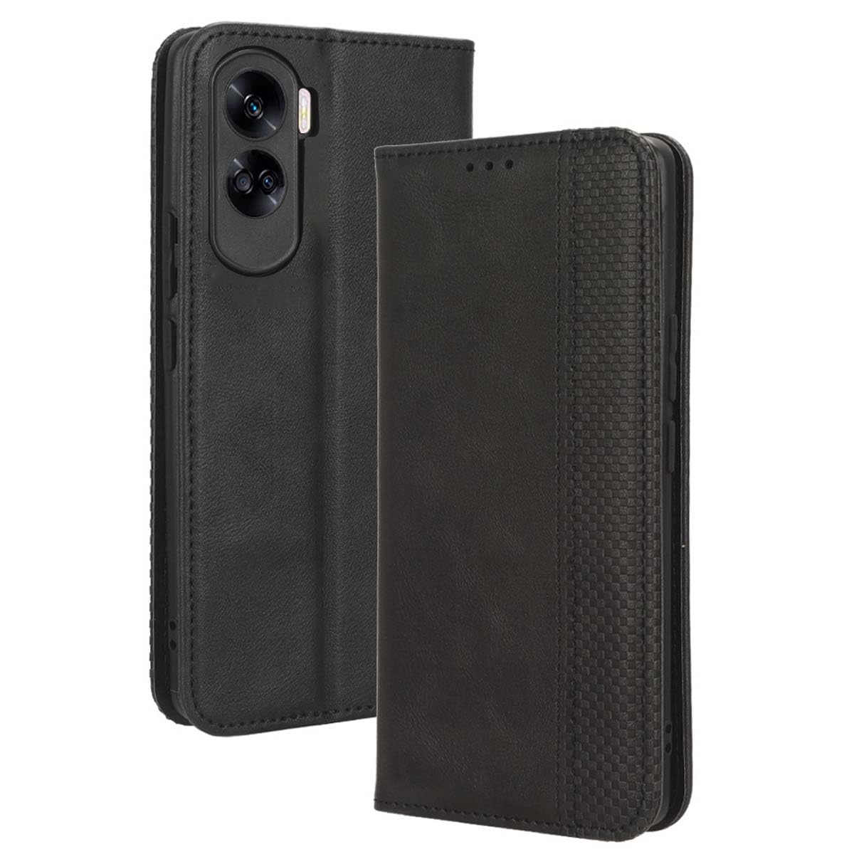 GOKEN Cover per Honor 90 Lite, Custodia Folio in Pelle Flip Wallet