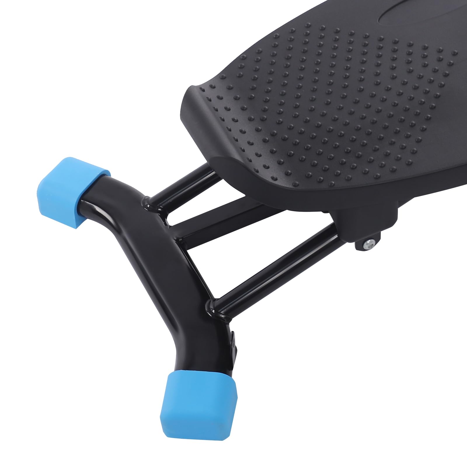 Indoor-Ski-Maschine, Balance Trainer mit Widerstandsbändern, Indoor Skimaschine für Ganzkörpertraining, 120kg Belastung, LCD Display, Leise & Platzsparend, für Zuhause