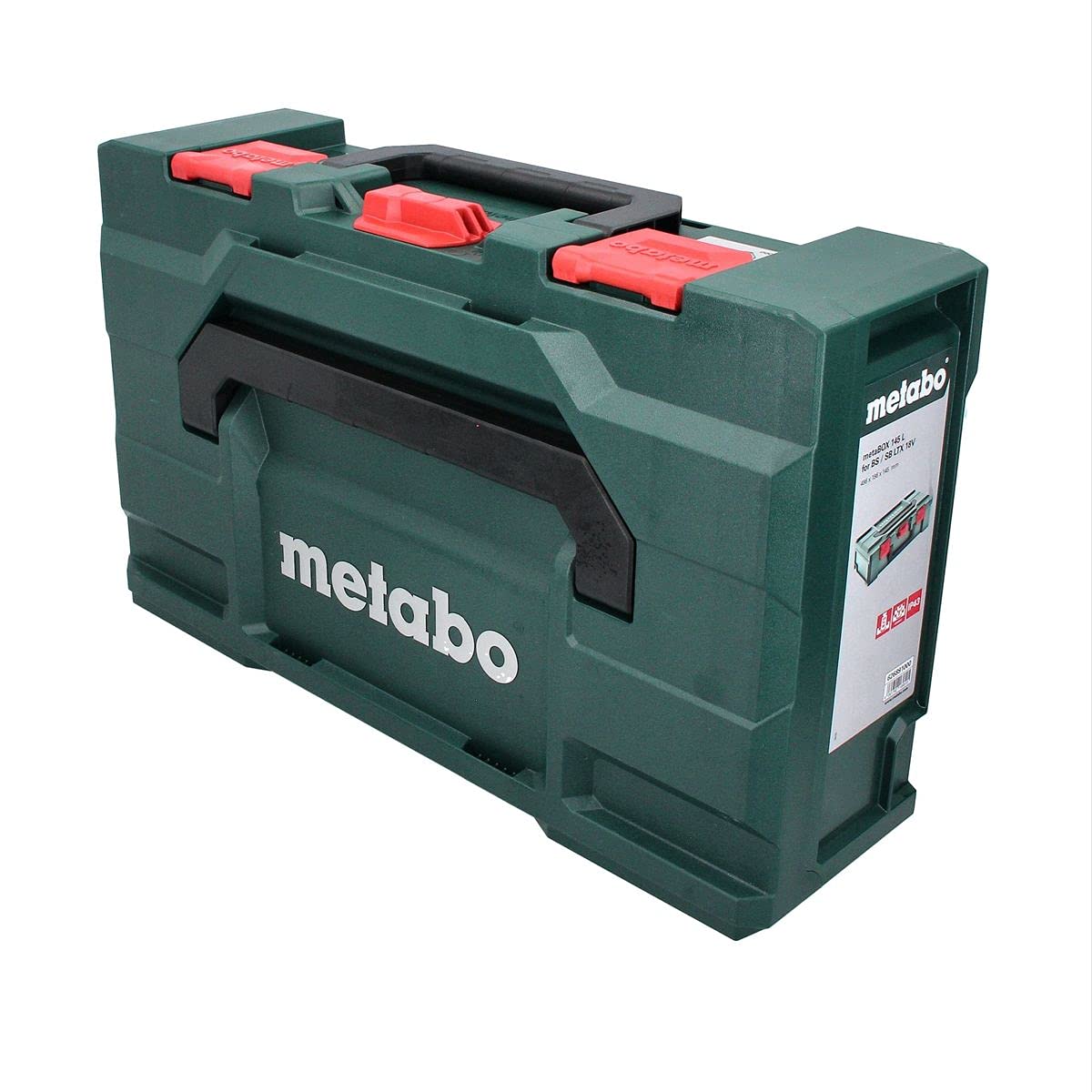 Metabo 626891000 - Maletín de herramientas (145 L, para taladro de percusión, maletín de ABS, sin herramientas, apilable, 396 x 296 x 145 mm, volumen 14,1 l)