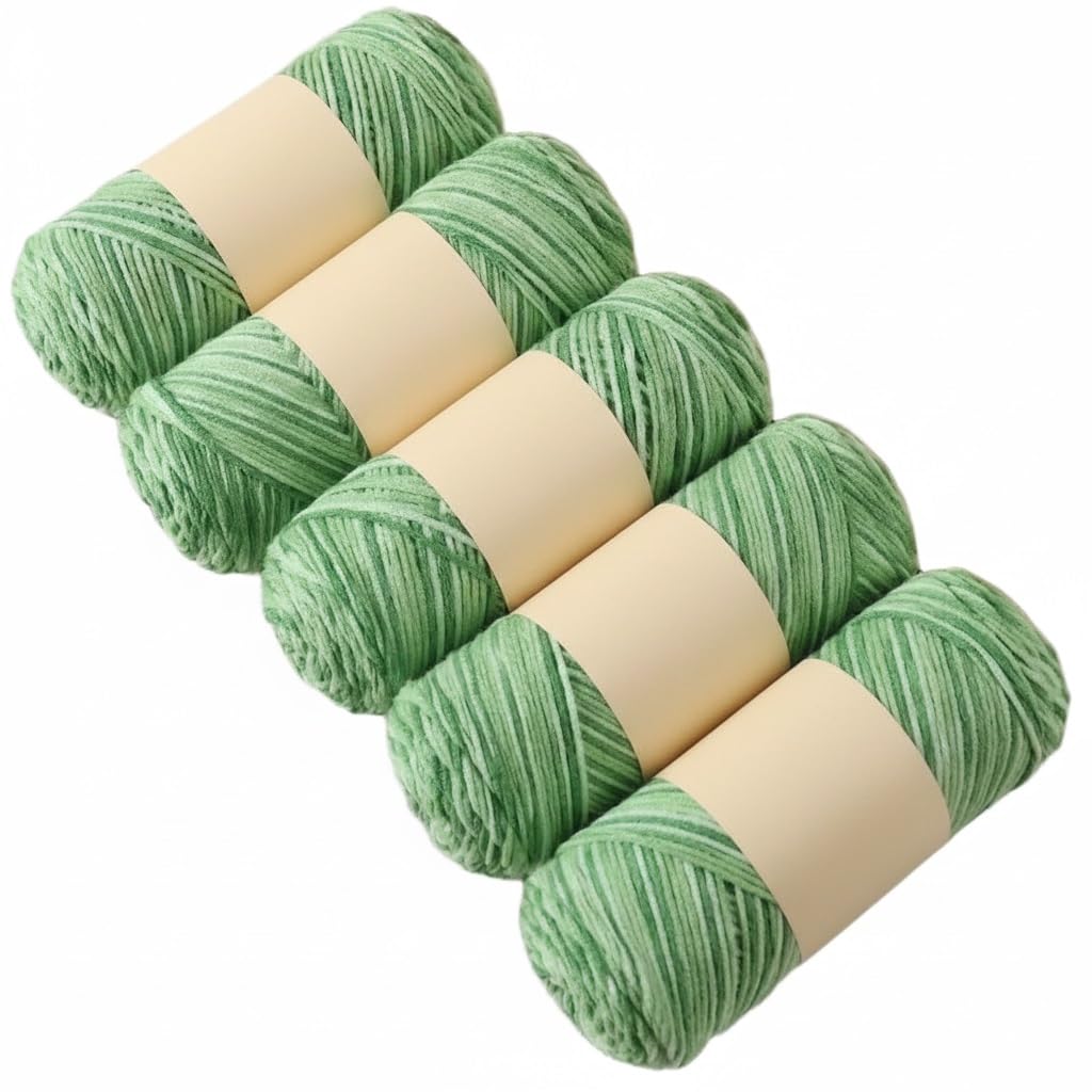 Fil mélangé acrylique de haute résistance pour cordon artisanal et tricot créatif