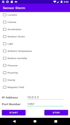 Sensor Storm