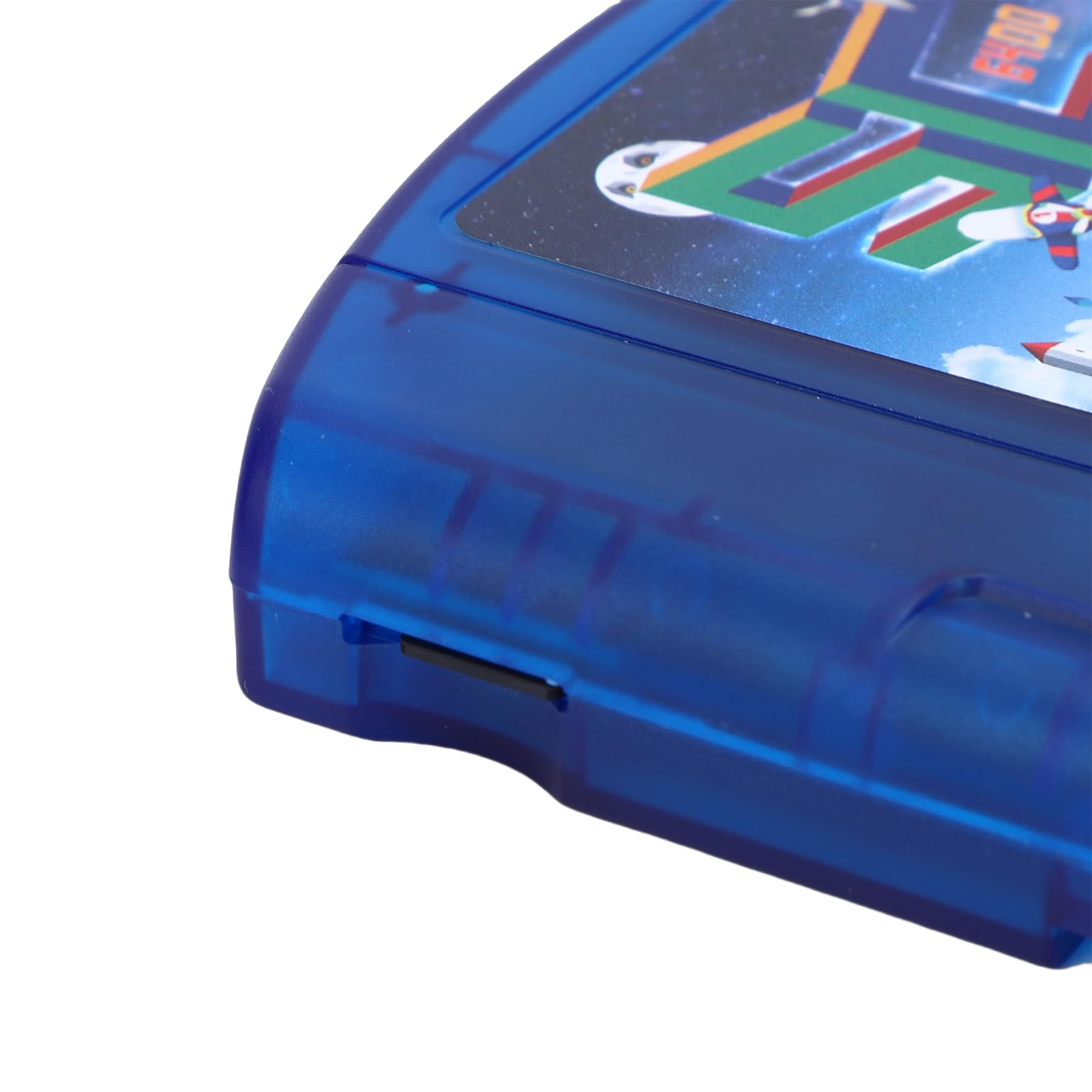 Annadue Cartucho Flash de Código Abierto, Carro Flash N64 de Código Abierto con Soporte 64DD, Copia de Seguridad de Guardado Automático, Cartucho de Tarjeta de Juego para Consola de (azul