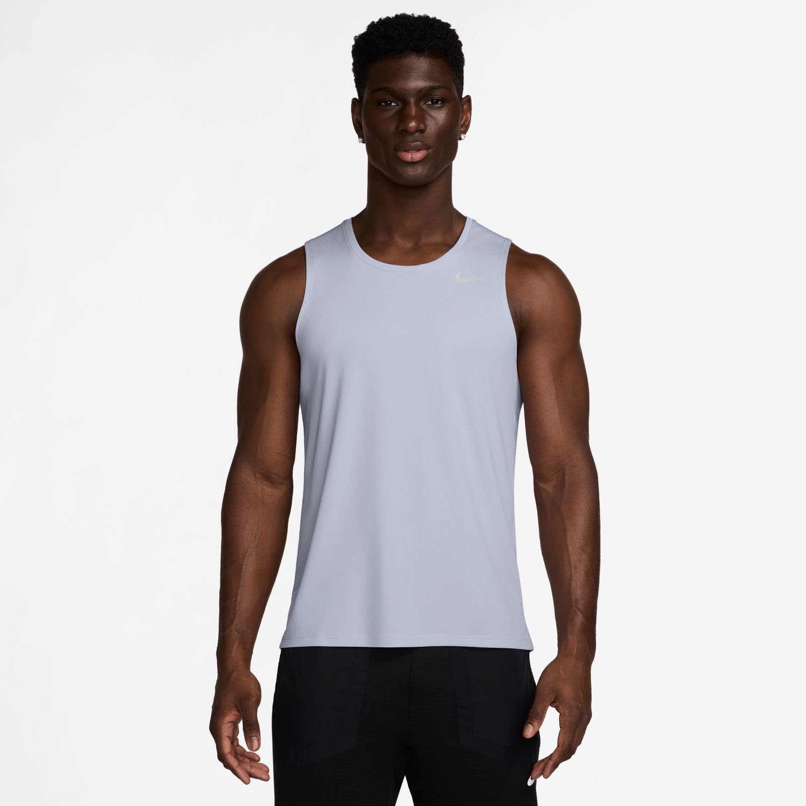NIKE Tank top do biegania Mężczyźni Nike Miler Dri-fit Lauf-tanktop für Herren