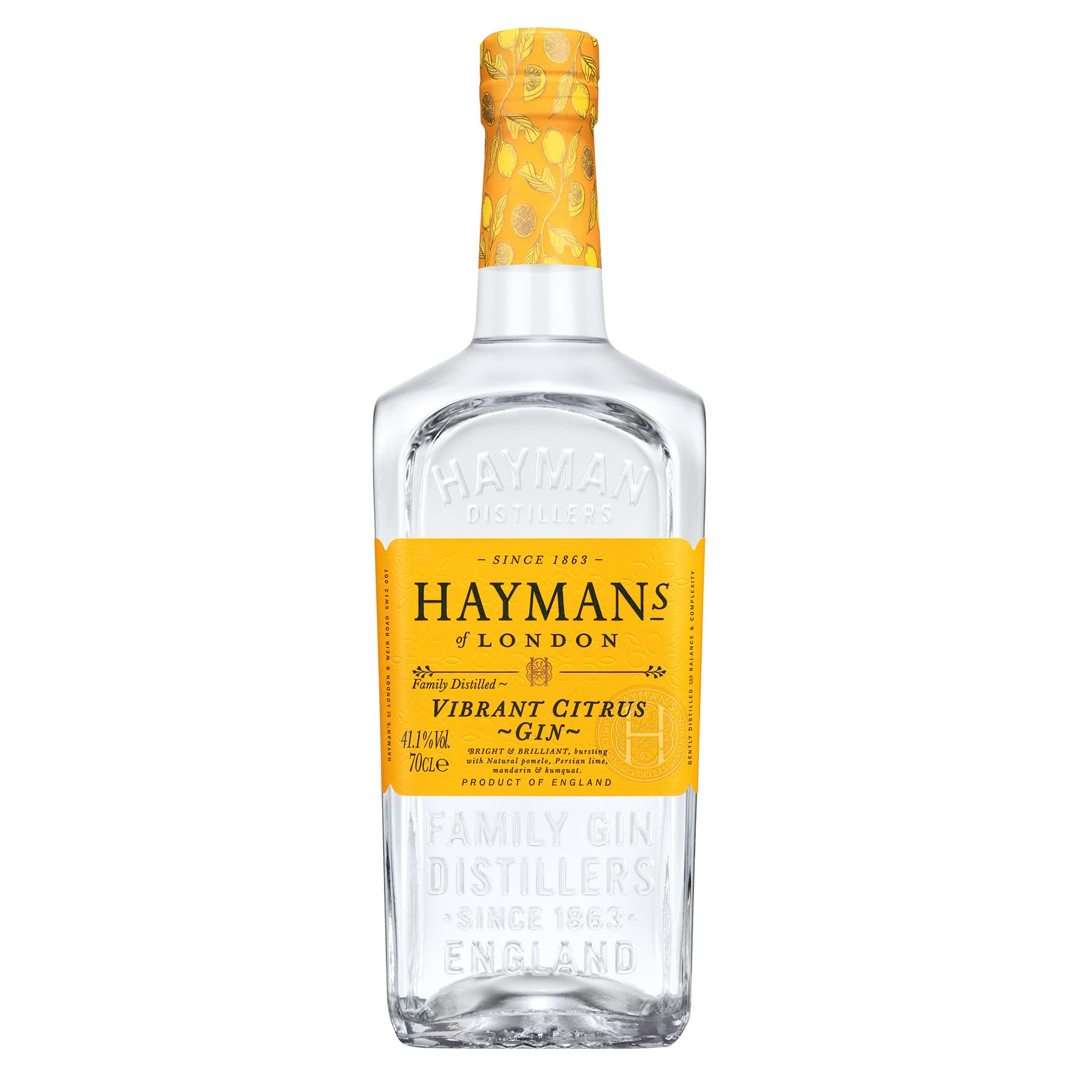 Hayman's of London EXOTIC CITRUS GIN 41,1% Vol. 0,7l