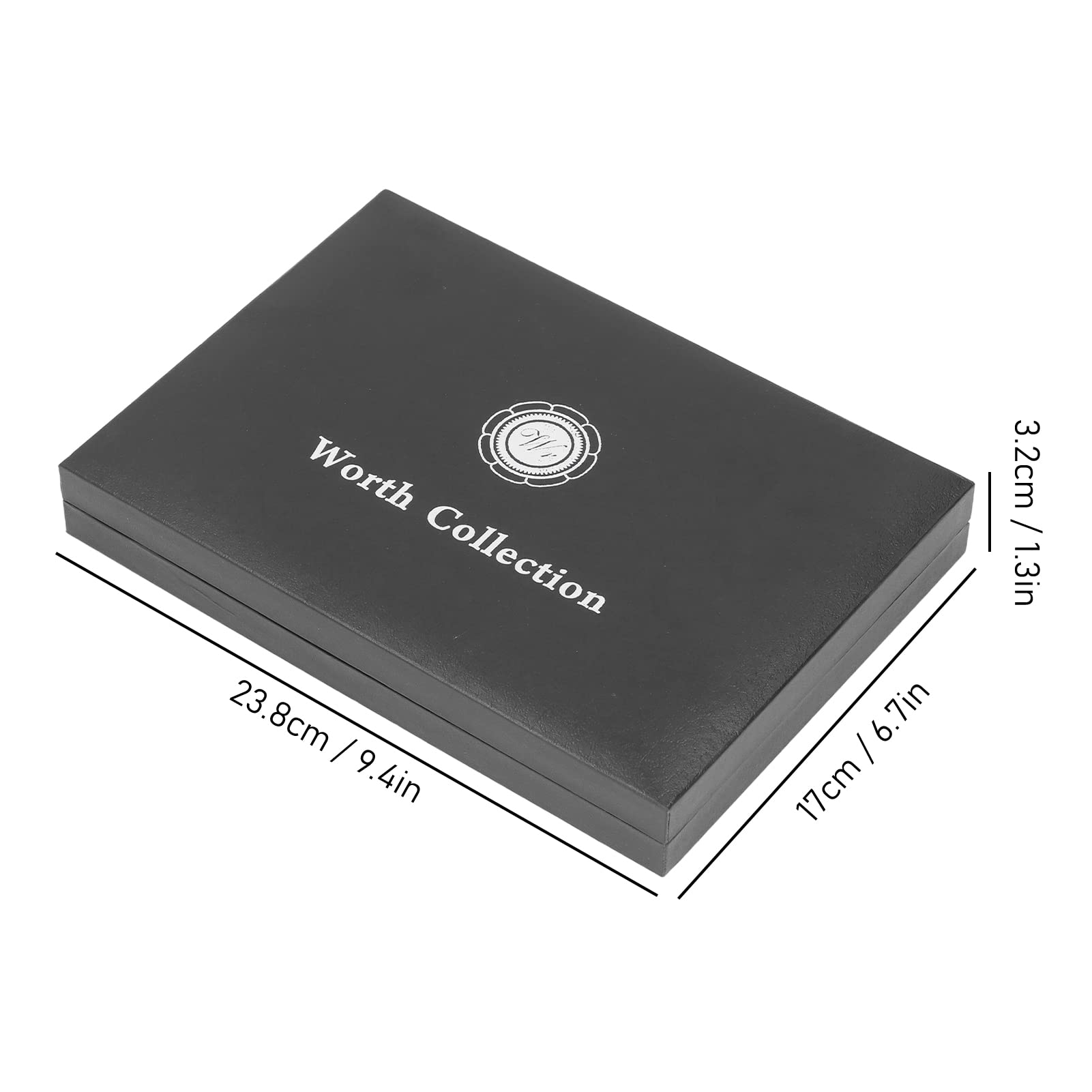 Amazon.co.jp: Ausia コインボックス、ギフトのお土産コインケースの装飾ビットコインまたは記念コイン愛好家のためのベルベット素材 :  ホビー