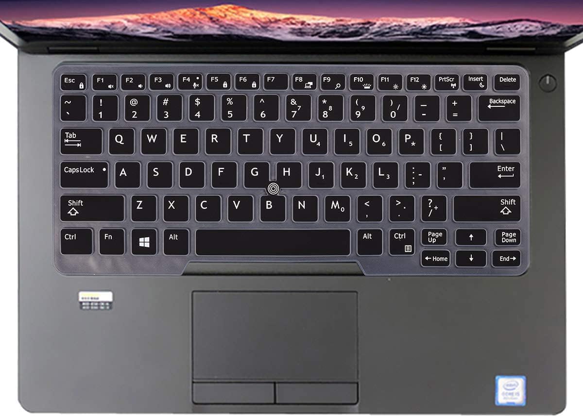 iFyx Silicone Keyboard Protector Skin Cover for Old Dell Latitude 14" E7450 E7470 7480 E7480 7490 Laptop with Trackpoint 2016-2022 (Black) (B0CZDXG7JB) Amazon Price History, Amazon Price Tracker