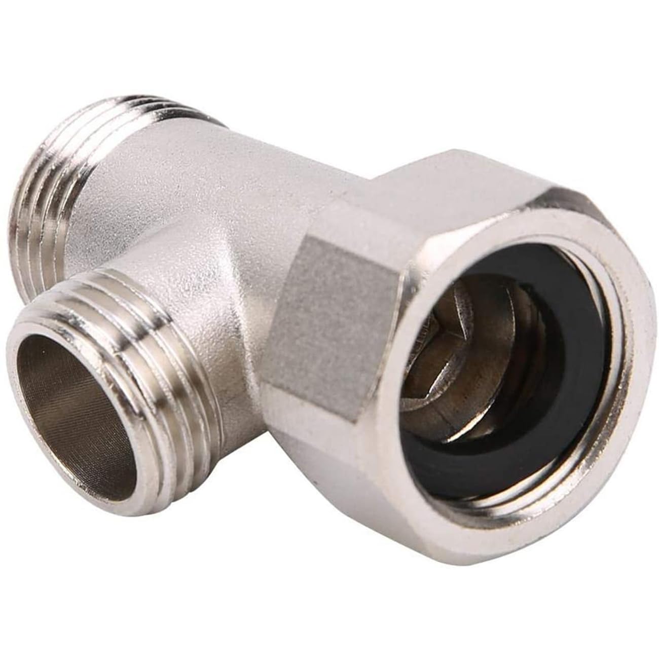 Toilet Bowl Cleaner Faucet Copper Tee Fitting T-Fitting for Bathtub Bidet Sprayer Shower Fitting Point Copper Tee Pipe - Image 2