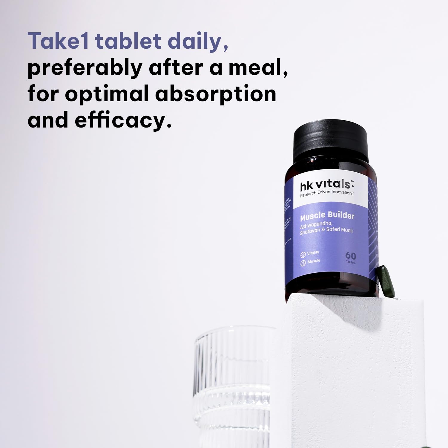 hk vitals Muscle Builder, 60 Tablets — Amazon image 5