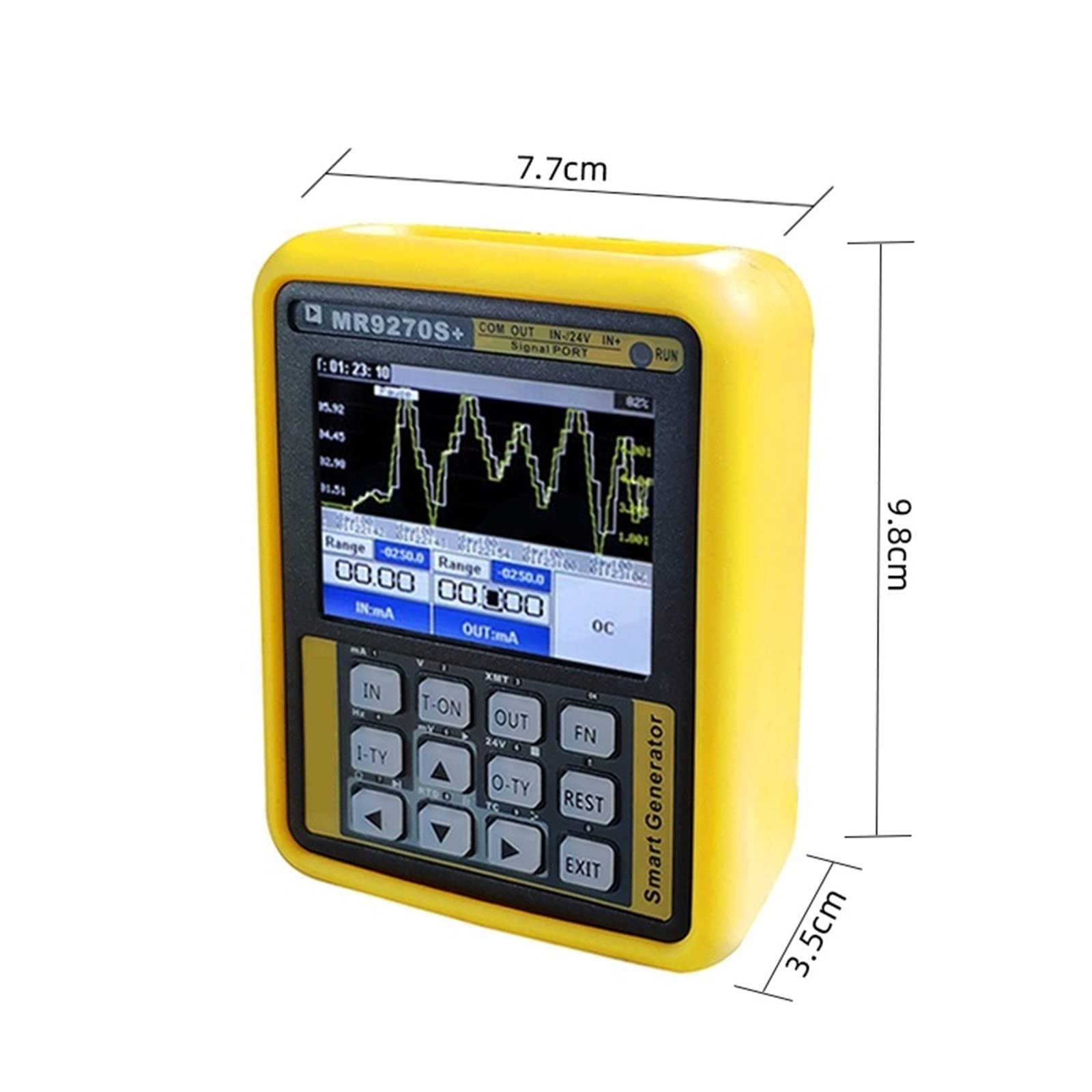 Multimètre numérique Intelligent Rechargeable Étalonnage du générateur de Signal MR9270S 4-20mA Mesure Flottante de la Tension Actuelle
