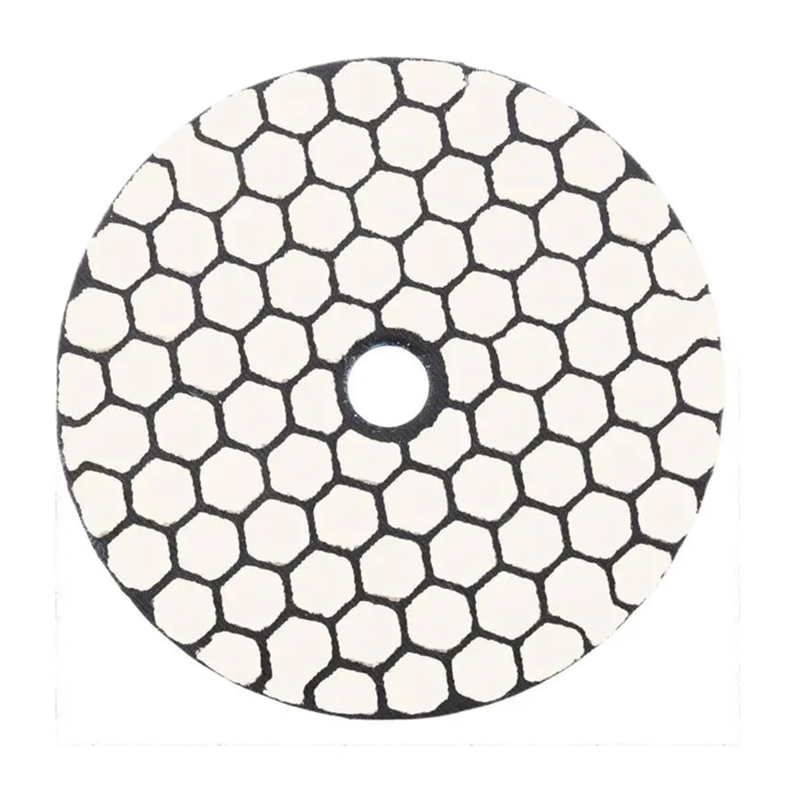 Almohadilla de pulido de diamante Disco de lijado de resina flexible for granito y mármol, almohadilla de pulido en seco de diamante de grano 50 de 100 mm, pulidora de piedra