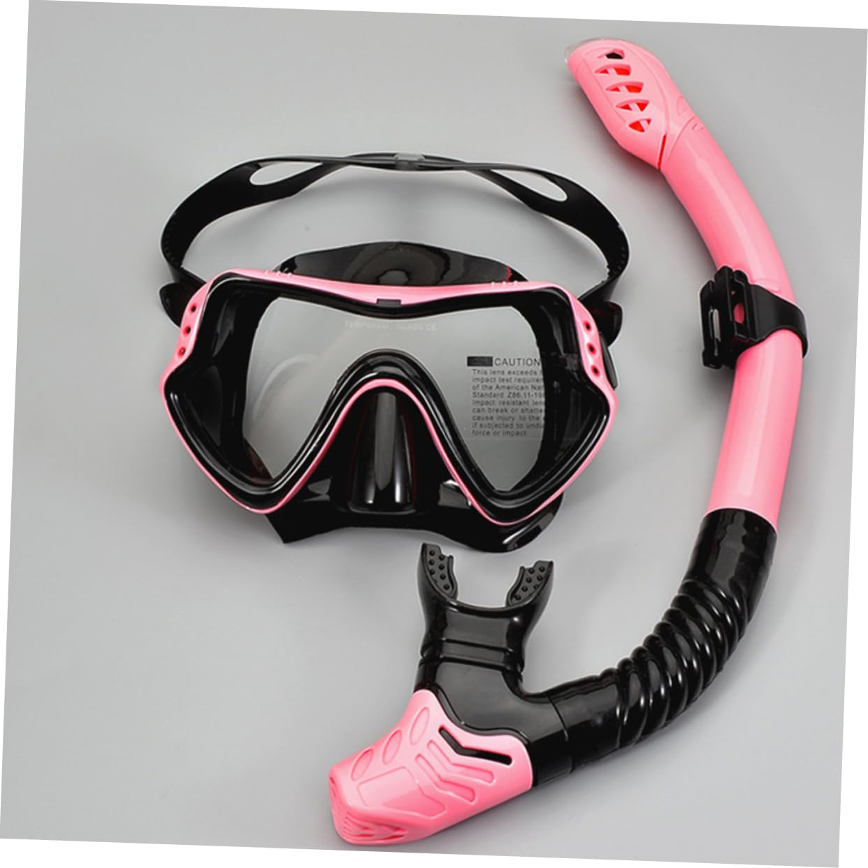 INOOMP Equipo de Snorkel y Gafas de Buceo Gafas de Natación Tubo de Respiración para Esnórquel para Bucear el Mar o Piscina