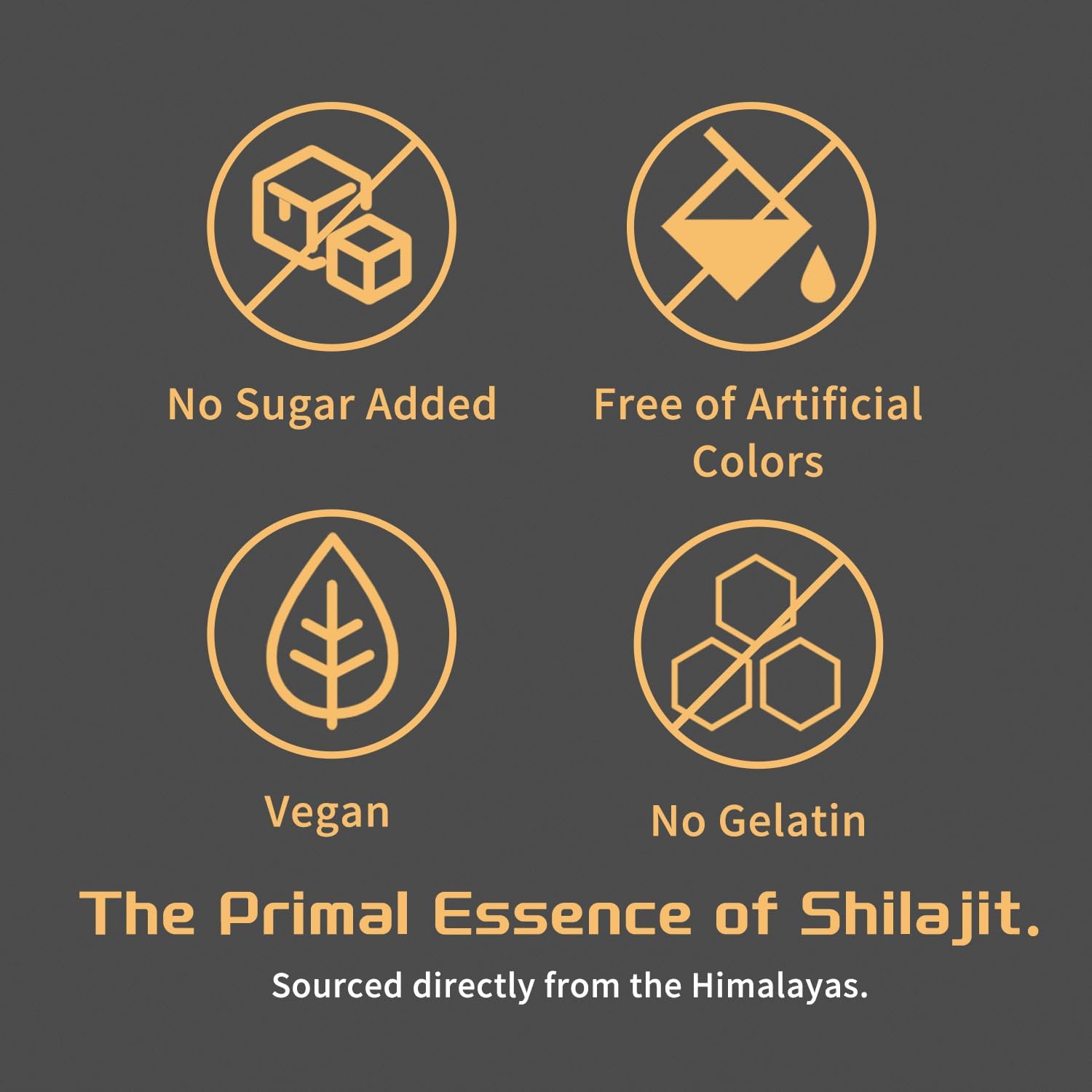 Shilajit Gold Gummies for Men & Women with Ashwagandha & Gokshura, 85+ Minerals & Fulvic Acid, Natural Energy & Wellness Support, 80 Count (01) - Image 9