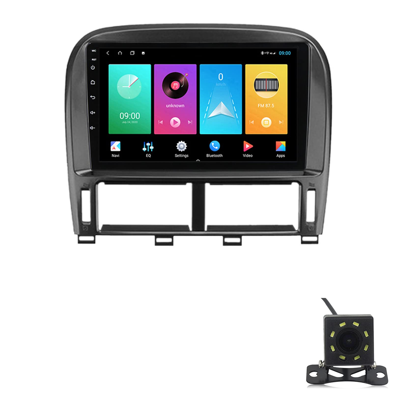 Buy ADMLZQQ 9 Inch Android 11 Car Stereo for Lexus LS430 20002006