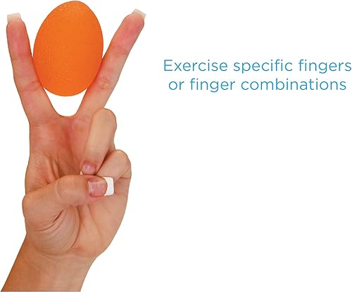 Miniatura 4 de Nova Productos Médicos Excerise Squeeze Egg, PA-E03, Anaranjado, 1, 1
