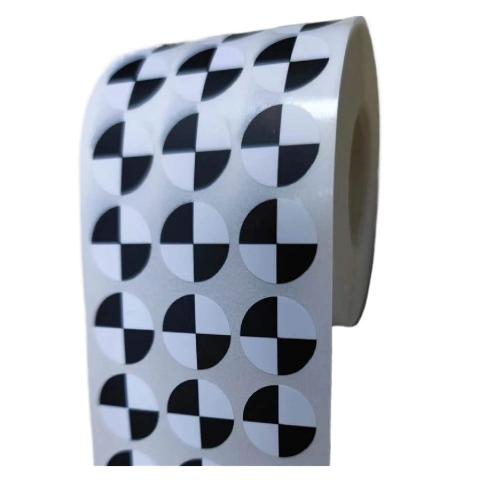 Nieodblaskowe znaczniki punktów docelowych w kształcie wachlarza do skanera 3D zwiększające precyzję skanera 3D Precyzyjne śledzenie(30mm 1500pcs)