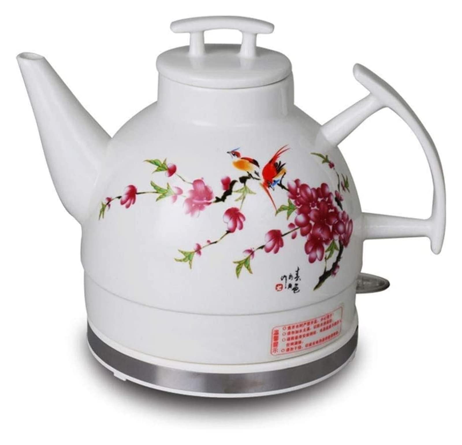 Hervidor eléctrico de café de preparación rápida, hervidor de Agua con Silbato, autoapagado, autoprotección en seco antiquemaduras, Termo de Temperatura Constante, Moda