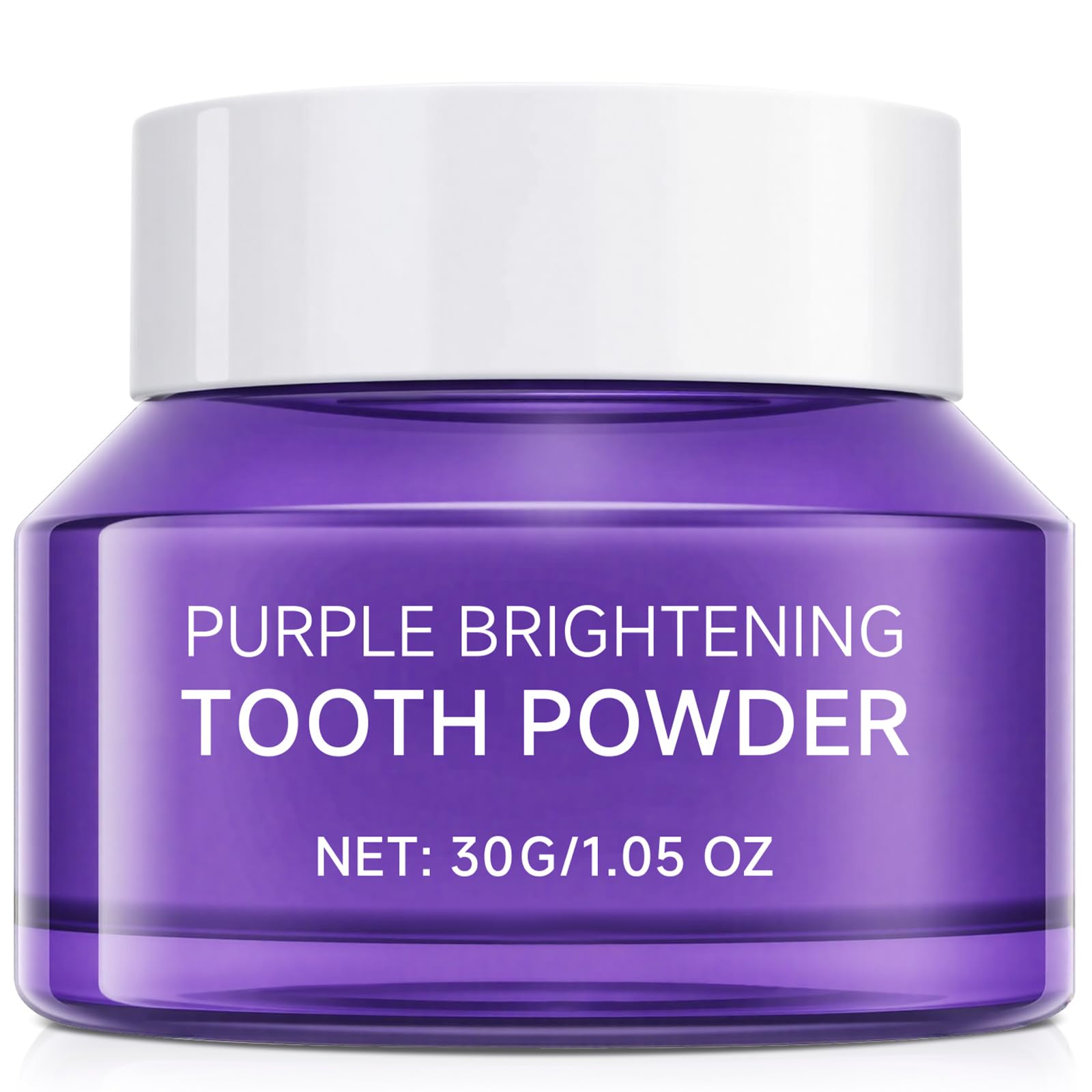 Teeth Whitening Powder - Enamel-Safe Brightening Powder for Stains - Helps Remove Coffee Tea Wine Tobacco Stains -
