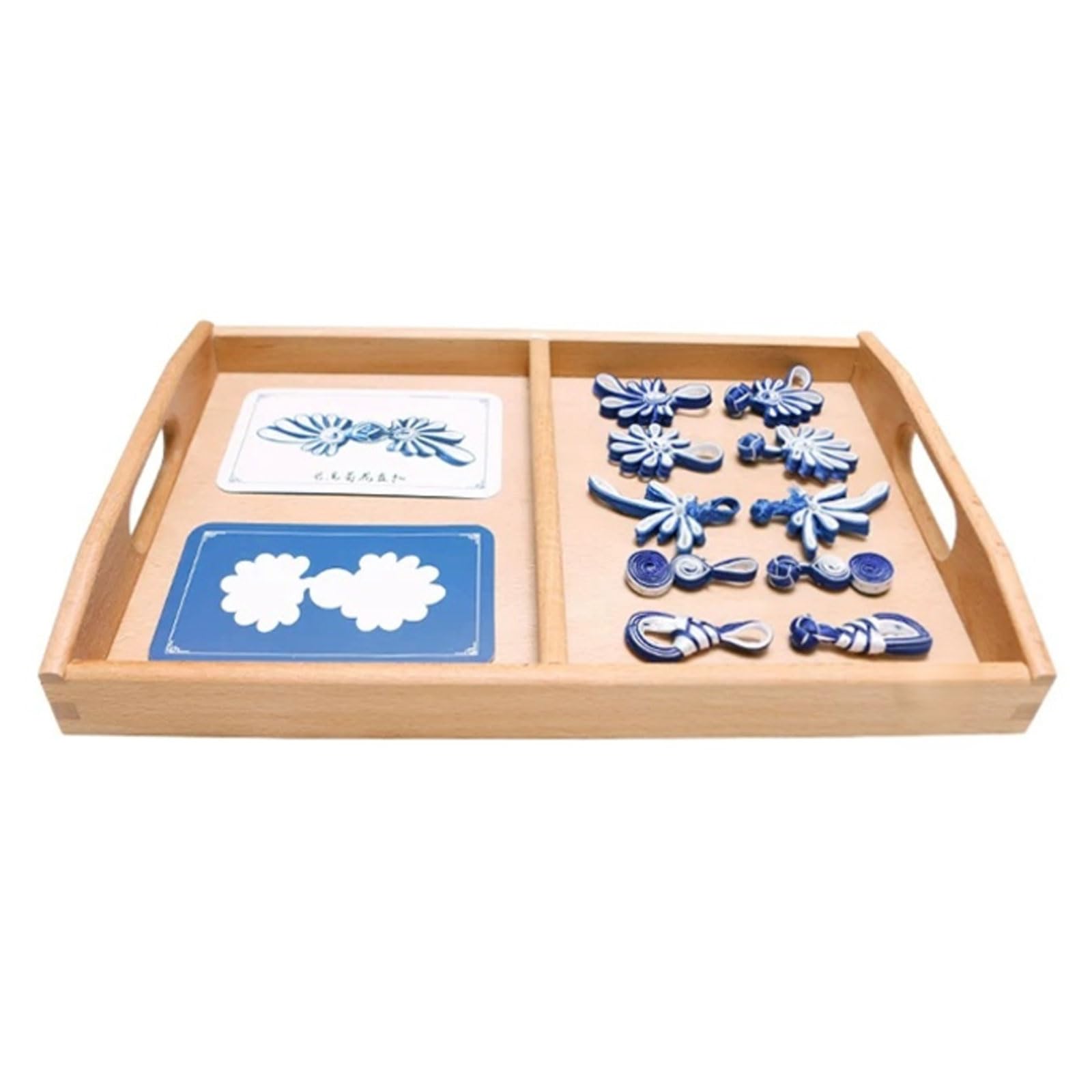 ttnmrc Montessori Chinese Frog Button Matching Toy