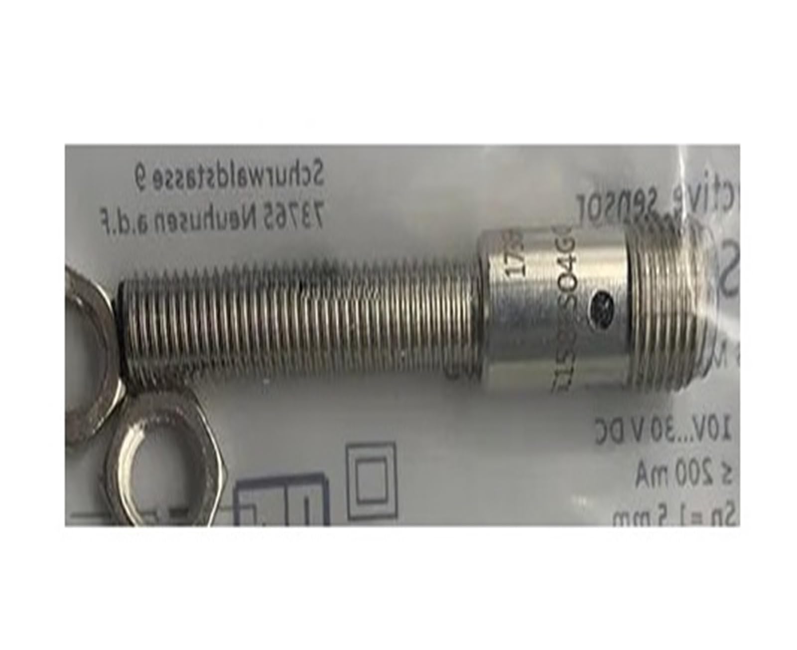 Capteur M08EH1-PSC60F-S49G Proximity Switch pour contrôle de position mécanique