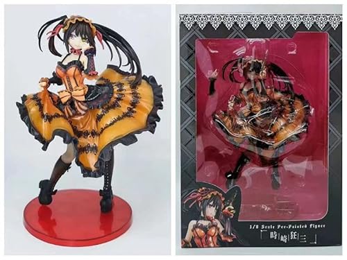 Lkcozsmdate A Live Tokisaki Kurumi Anime Action Figure 9.05 Inches Pvc Collectible Model Has Pistol Accessories Action Figures #TOP5