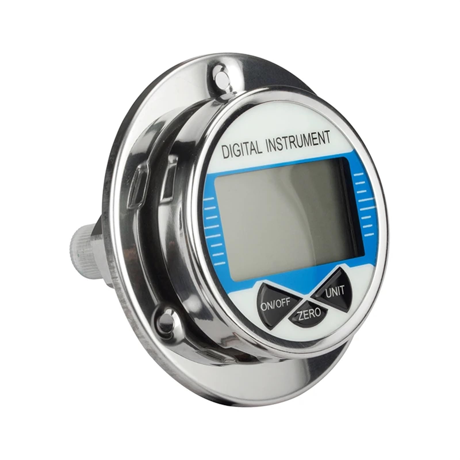 1 x osiowy 60 mm stal nierdzewna HydraulGas/woda/paliwo cyfrowy manometr 60 Mpa bezprzewodowy cyfrowy miernik ciśnienia (NPT1-2.0-0.16Mpa)