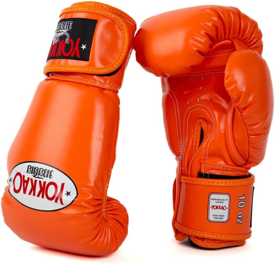 YOKKAO Matrix Muay Thai Boxing Gloves | Premium Leather Training and Sparring Gloves for Men and Women | Winning Boxing Gloves | Punching Gloves