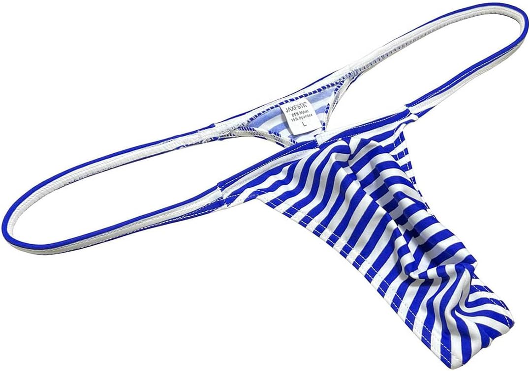 OROCOJUCO Men's Mini Bikini T-back Underwear Slim Cut Pouch Swim G-string Minimal Coverage Tangas Hipster String Thong - Image 2