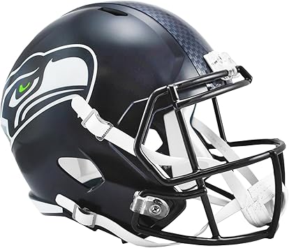 Riddell Seattle Seahawks Speed Football Helmet - Thumbnail 2