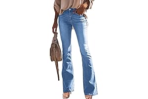Sidefeel High Waisted Bell Bottoms for Women: The Ultimate Retro Denim Staple