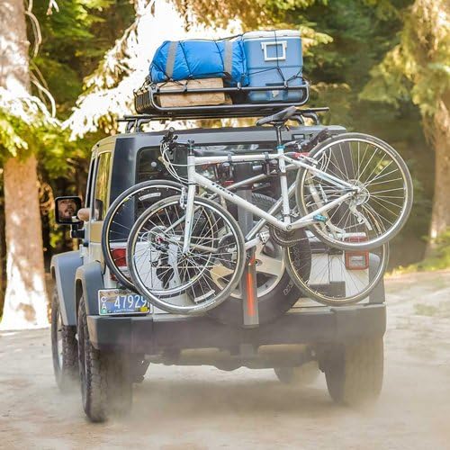 Amazon Yakima 正規品 スペアライド 2台積載 背面スペアタイヤ部取付バイクラック リアマウント式キャリア 車 バイク