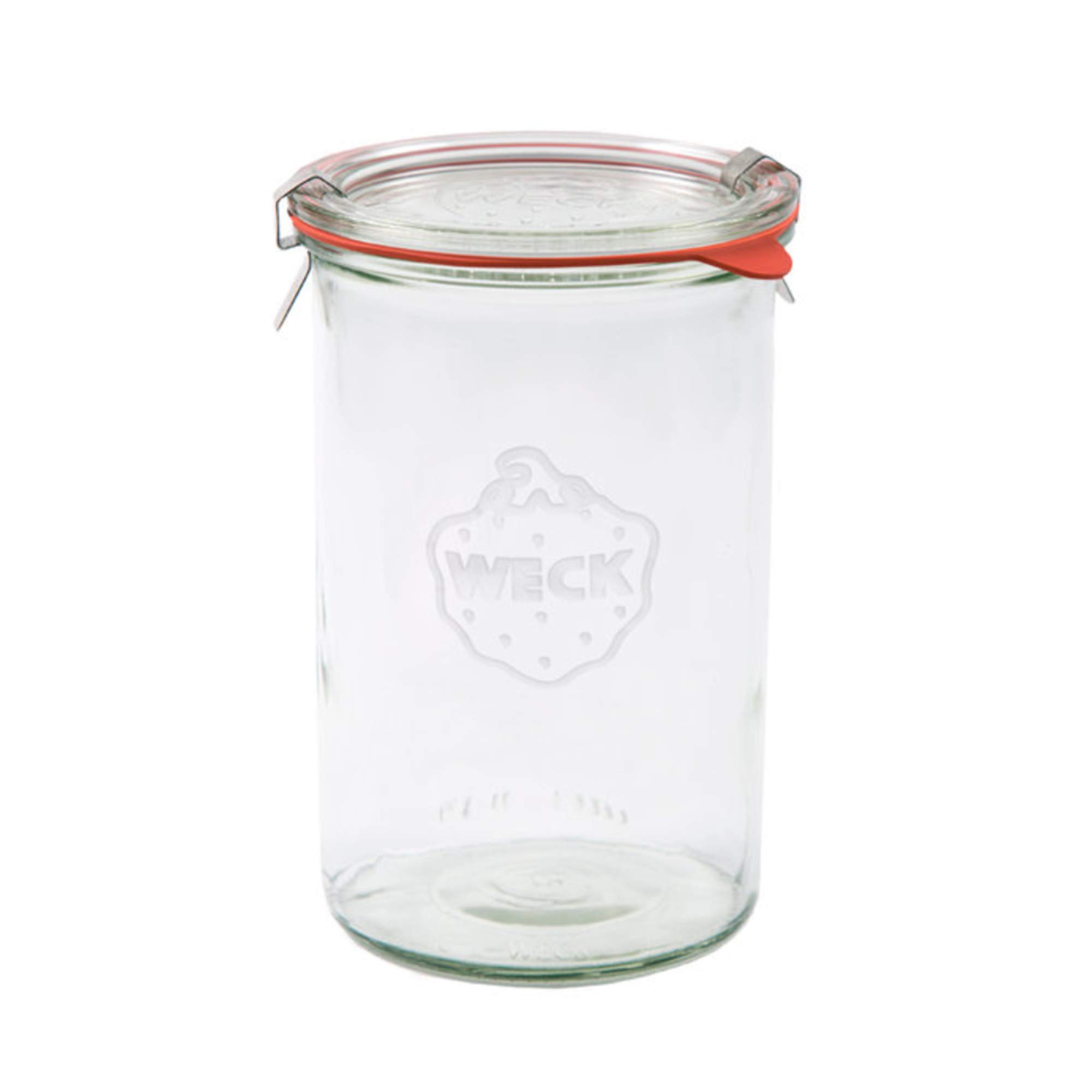 Buy WECK 782 1000ml Wide Mouthed Storage Jar Including Glass Lid, Seal
