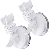 Vista 3 de OUO Soporte de cabezal de ducha ajustable, soporte de cabezal de ducha de mano con ventosa para baño, cabezal de ducha de mano extraíble y soporte